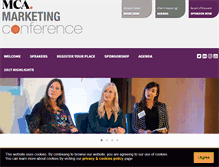 Tablet Screenshot of marketinginfoodservice.com